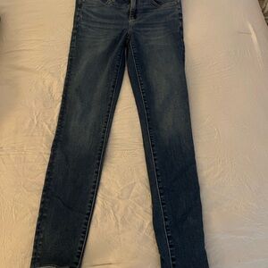 American Eagle Outfitters Dark Blue Skinny Jeans